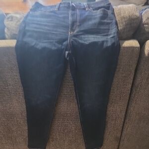 American Eagle Outfitters High Rise Dark Indigo Jeans
